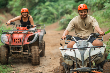 Rafting at Ayung River & ATV tandem, 8 Hours
